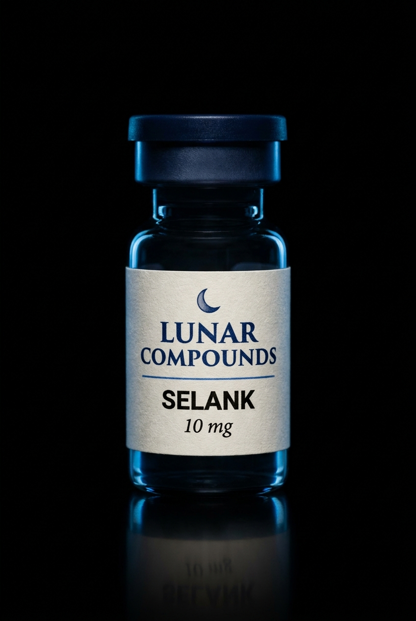 Selank research vial